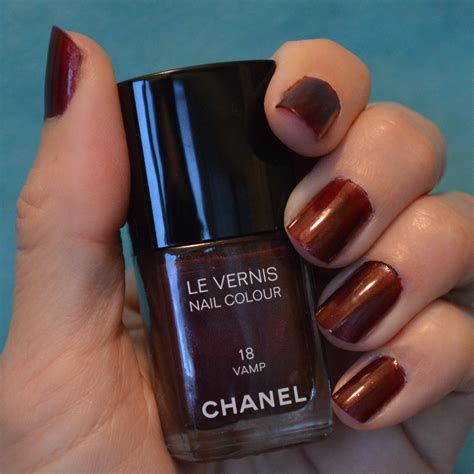 chanel skyline nail polish dupe|chanel's vamp nail polish.